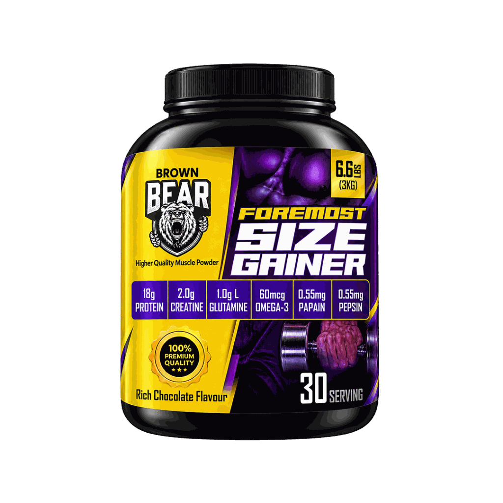 Brown Bear Foremost Size Gainer